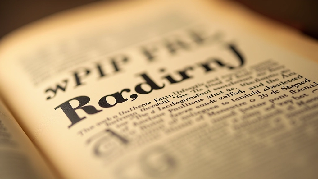 Campionario di caratteri tipografici italiani, contrasti di peso e stile visibili, close-up su lettere maiuscole