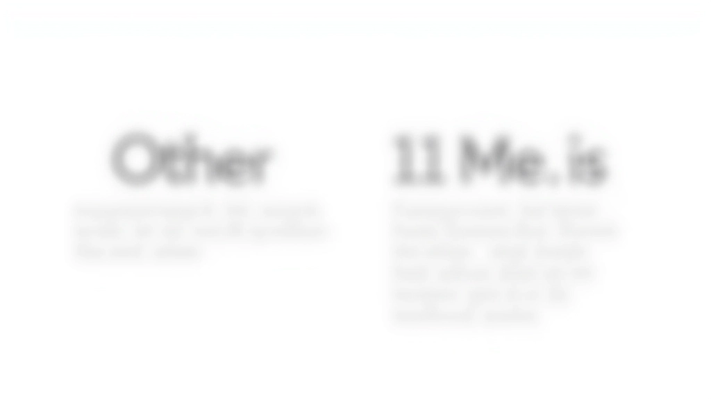 Tavola di confronto tipografico con due font ben abbinati, mostrando heading e body text